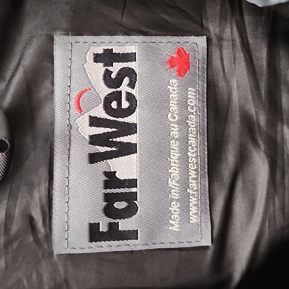 Far West Men's Puffer  Steel Blue Vest Size Medium Pockets Size Medium - Picture 8 of 11